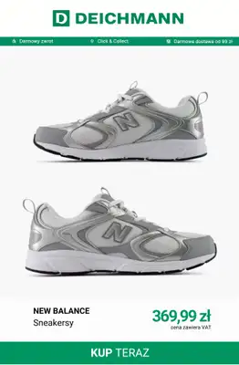 Deichmann - gazetka promocyjna Sneakersy damskie retro od niedzieli 09.08  - strona 9