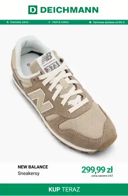 Deichmann - gazetka promocyjna Sneakersy damskie retro od niedzieli 09.08  - strona 6