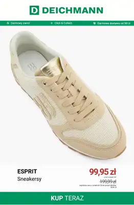 Deichmann - gazetka promocyjna Sneakersy damskie retro od niedzieli 09.08  - strona 3