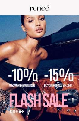 Renee - gazetka promocyjna -10% od 150 zł lub -15% od 200 zł od piątku 07.08 do wtorku 11.08