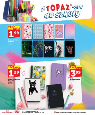 TOPAZ - gazetka promocyjna Gazetka od czwartku 13.08 do środy 19.08 - strona 52
