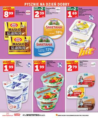 TOPAZ - gazetka promocyjna Gazetka od czwartku 13.08 do środy 19.08 - strona 20