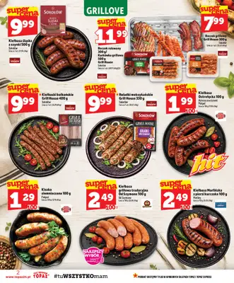 TOPAZ - gazetka promocyjna Gazetka od czwartku 13.08 do środy 19.08 - strona 2