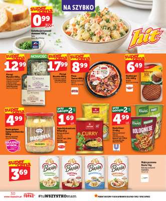 TOPAZ - gazetka promocyjna Gazetka od czwartku 13.08 do środy 19.08 - strona 30