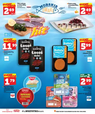 TOPAZ - gazetka promocyjna Gazetka od czwartku 13.08 do środy 19.08 - strona 32