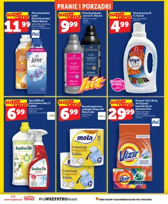 TOPAZ - gazetka promocyjna Gazetka od czwartku 13.08 do środy 19.08 - strona 48