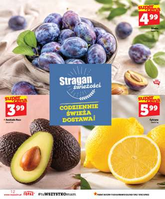 TOPAZ - gazetka promocyjna Gazetka od czwartku 13.08 do środy 19.08 - strona 12