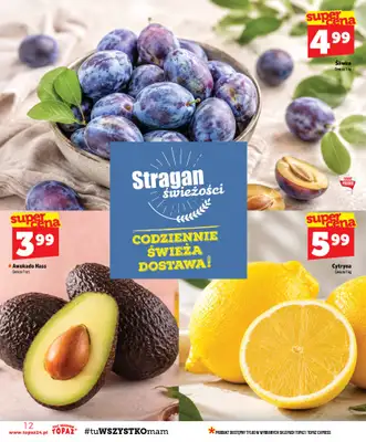 TOPAZ - gazetka promocyjna Gazetka od czwartku 13.08 do środy 19.08 - strona 12