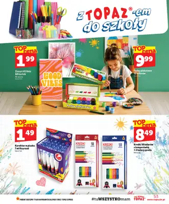 TOPAZ - gazetka promocyjna Gazetka od czwartku 13.08 do środy 19.08 - strona 53