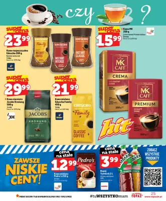 TOPAZ - gazetka promocyjna Gazetka od czwartku 13.08 do środy 19.08 - strona 25