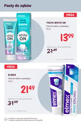 Rossmann - gazetka promocyjna Higiena jamy ustnej - super okazje! od soboty 08.08 do środy 12.08 - strona 3