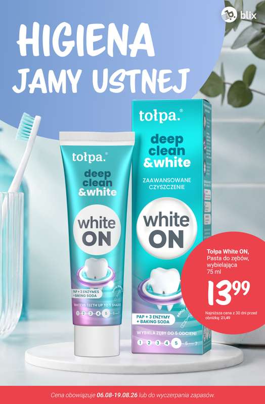 Rossmann - gazetka promocyjna Higiena jamy ustnej - super okazje! od soboty 08.08 do środy 12.08