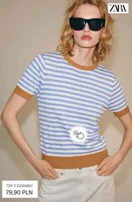 Zara - gazetka promocyjna Odzież basic od piątku 07.08  - strona 4