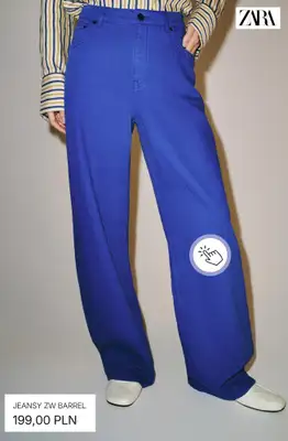 Zara - gazetka promocyjna Jeansy balloon i barrel od niedzieli 09.08  - strona 9