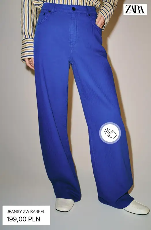 Zara - gazetka promocyjna Jeansy balloon i barrel od niedzieli 09.08  - strona 9
