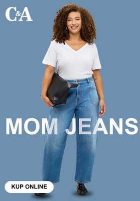 C&A - gazetka promocyjna Mom jeans od soboty 08.08 