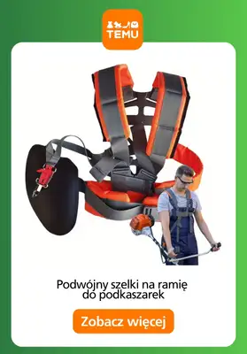 Temu - gazetka promocyjna Elektrorzędzia do ogrodu od piątku 07.08  - strona 5