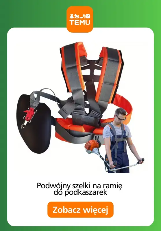 Temu - gazetka promocyjna Elektrorzędzia do ogrodu od piątku 07.08  - strona 5