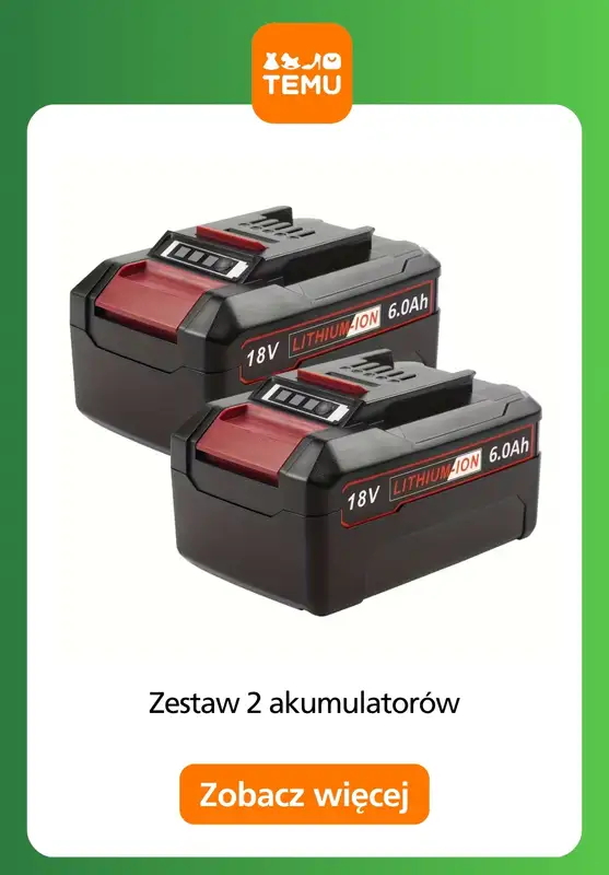 Temu - gazetka promocyjna Elektrorzędzia do ogrodu od piątku 07.08  - strona 8