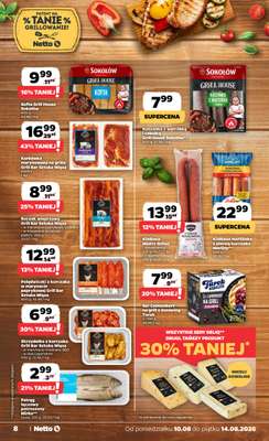 Netto - gazetka promocyjna Gazetka Spożywcza od poniedziałku 10.08 do piątku 14.08 - strona 8