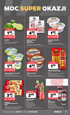 Netto - gazetka promocyjna Gazetka Spożywcza od poniedziałku 10.08 do piątku 14.08 - strona 5