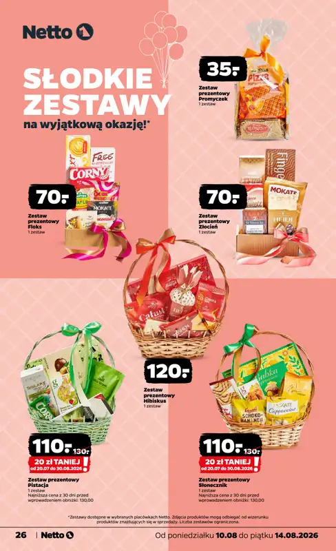 Netto - gazetka promocyjna Gazetka Spożywcza od poniedziałku 10.08 do piątku 14.08 - strona 26