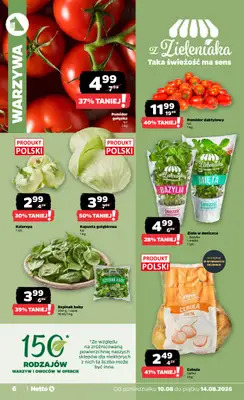 Netto - gazetka promocyjna Gazetka Spożywcza od poniedziałku 10.08 do piątku 14.08 - strona 6