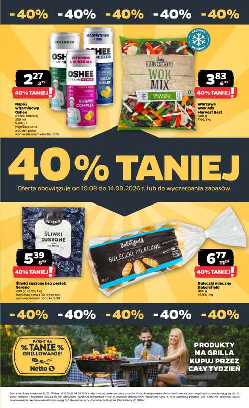 Netto - gazetka promocyjna Gazetka Spożywcza od poniedziałku 10.08 do piątku 14.08 - strona 37