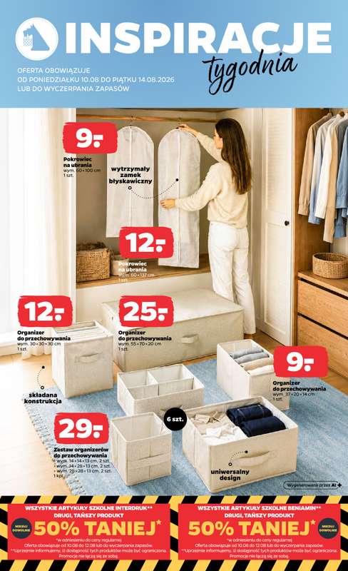 Netto - gazetka promocyjna Inspiracje Tygodnia Uporządkuj przestrzeń  do piątku 14.08 - strona 2