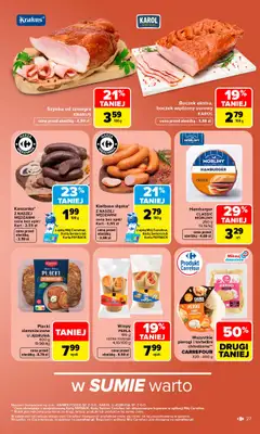 Carrefour - gazetka promocyjna Gazetka Carrefour od poniedziałku od poniedziałku 10.08 do piątku 14.08 - strona 29