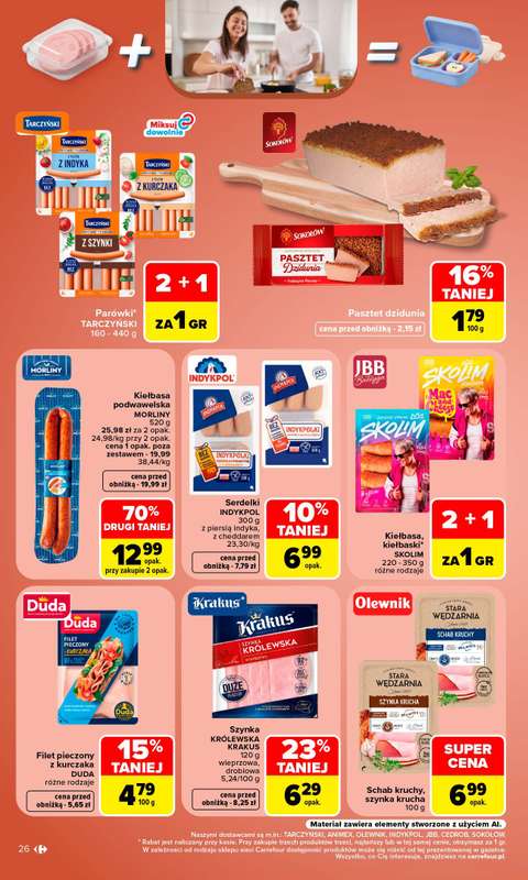 Carrefour - gazetka promocyjna Gazetka Carrefour od poniedziałku od poniedziałku 10.08 do piątku 14.08 - strona 28