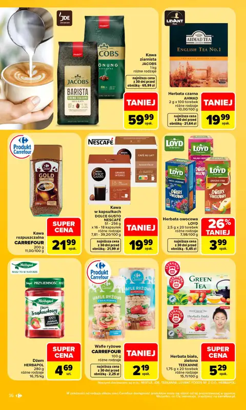 Carrefour - gazetka promocyjna Gazetka Carrefour od poniedziałku od poniedziałku 10.08 do piątku 14.08 - strona 38