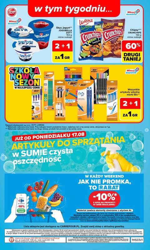 Carrefour - gazetka promocyjna Gazetka Carrefour od poniedziałku od poniedziałku 10.08 do piątku 14.08 - strona 50