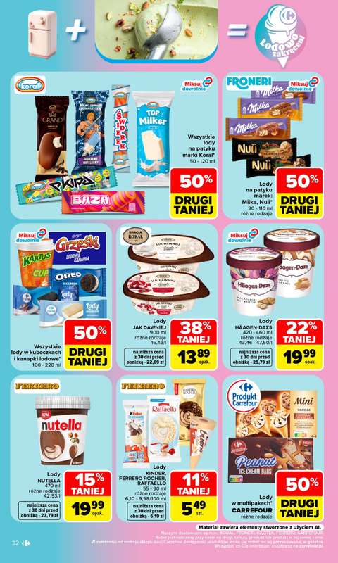 Carrefour - gazetka promocyjna Gazetka Carrefour od poniedziałku od poniedziałku 10.08 do piątku 14.08 - strona 34