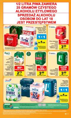 Carrefour - gazetka promocyjna Gazetka Carrefour od poniedziałku od poniedziałku 10.08 do piątku 14.08 - strona 45