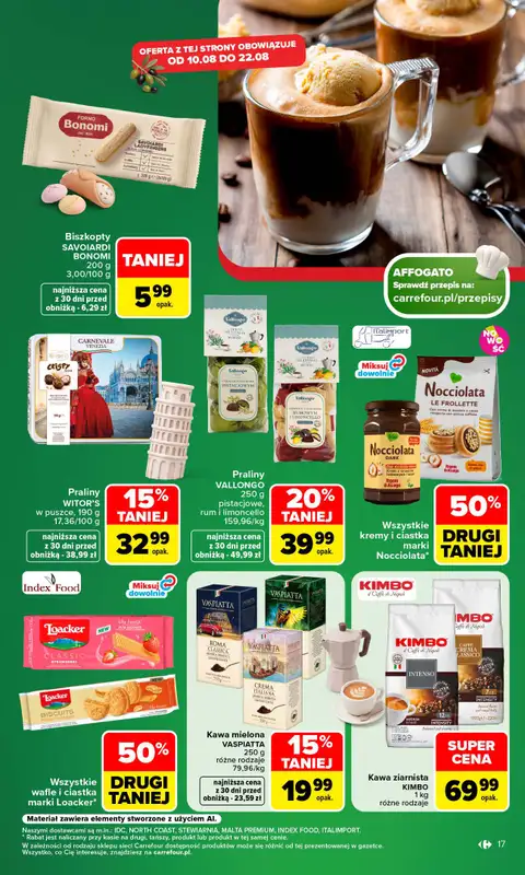 Carrefour - gazetka promocyjna Gazetka Carrefour od poniedziałku od poniedziałku 10.08 do piątku 14.08 - strona 19