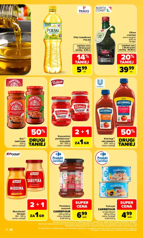 Carrefour - gazetka promocyjna Gazetka Carrefour od poniedziałku od poniedziałku 10.08 do piątku 14.08 - strona 36