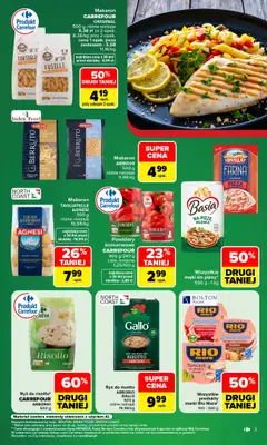 Carrefour - gazetka promocyjna Gazetka Kuchnia Włoska przez cały rok od poniedziałku 10.08 do soboty 22.08 - strona 3