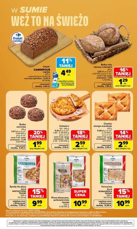 Carrefour - gazetka promocyjna Gazetka Weź to na świeżo od poniedziałku 10.08 do piątku 14.08 - strona 7
