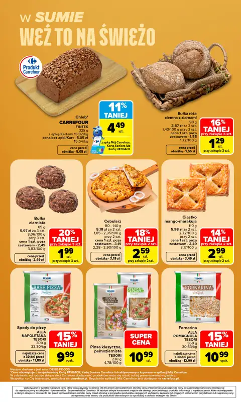 Carrefour - gazetka promocyjna Gazetka Weź to na świeżo od poniedziałku 10.08 do piątku 14.08 - strona 7