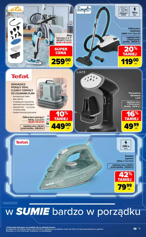Carrefour - gazetka promocyjna Gazetka Same okazje od poniedziałku 10.08 do soboty 22.08 - strona 11