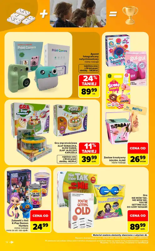 Carrefour - gazetka promocyjna Gazetka Same okazje od poniedziałku 10.08 do soboty 22.08 - strona 14
