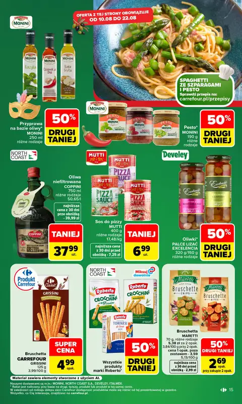 Carrefour Market - gazetka promocyjna Gazetka Carrefour Market od poniedziałku od poniedziałku 10.08 do piątku 14.08 - strona 17