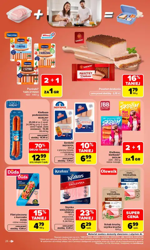 Carrefour Market - gazetka promocyjna Gazetka Carrefour Market od poniedziałku od poniedziałku 10.08 do piątku 14.08 - strona 28