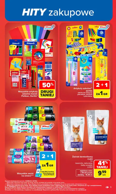 Carrefour Market - gazetka promocyjna Gazetka Carrefour Market od poniedziałku od poniedziałku 10.08 do piątku 14.08 - strona 11