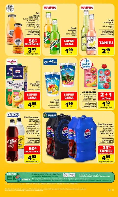 Carrefour Market - gazetka promocyjna Gazetka Carrefour Market od poniedziałku od poniedziałku 10.08 do piątku 14.08 - strona 43