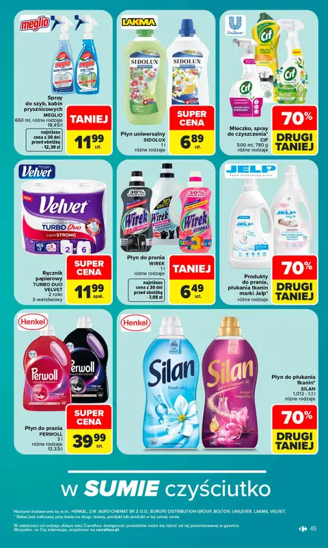 Carrefour Market - gazetka promocyjna Gazetka Carrefour Market od poniedziałku od poniedziałku 10.08 do piątku 14.08 - strona 47