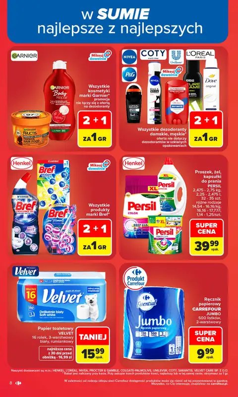 Carrefour Market - gazetka promocyjna Gazetka Carrefour Market od poniedziałku od poniedziałku 10.08 do piątku 14.08 - strona 10