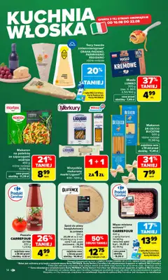 Carrefour Market - gazetka promocyjna Gazetka Carrefour Market od poniedziałku od poniedziałku 10.08 do piątku 14.08 - strona 16