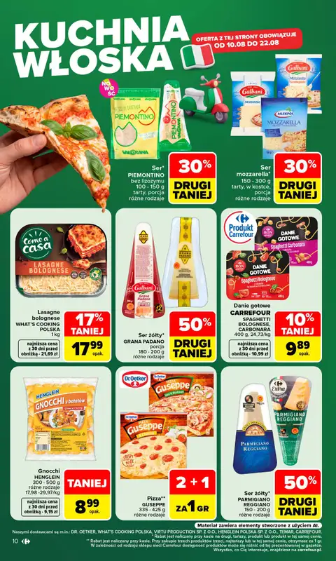 Carrefour Market - gazetka promocyjna Gazetka Carrefour Market od poniedziałku od poniedziałku 10.08 do piątku 14.08 - strona 12